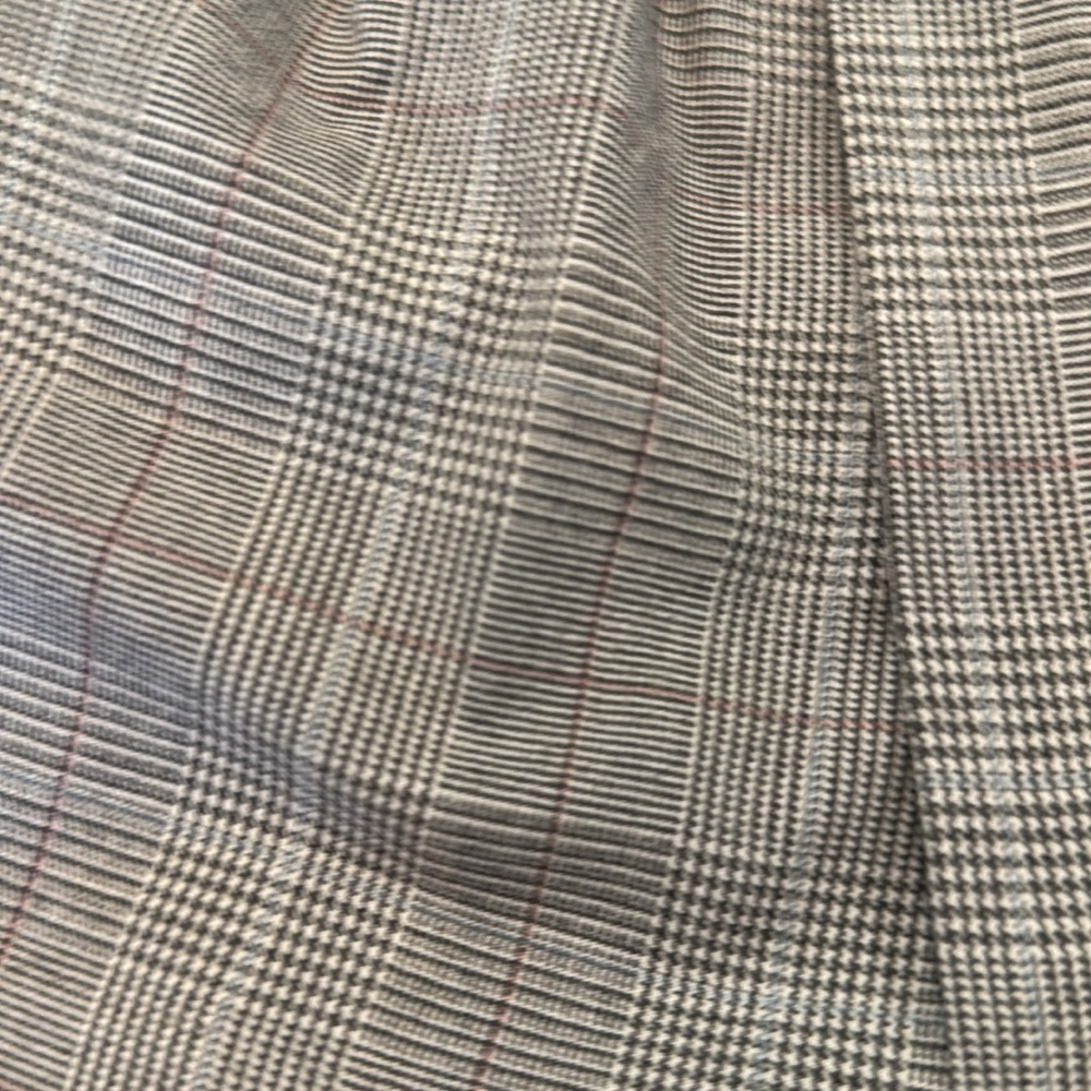 LOFT Gray Checkered Women's Skorts - Picture 3 of 5
